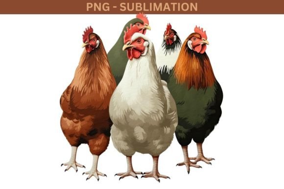 Download Farm Life Png Graphic with Chicken - Graphic Collection