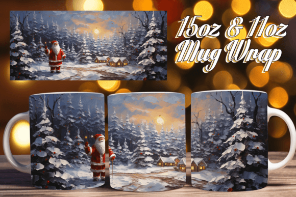 Download Elegance Christmas Mug Art - Christmas mug Collection