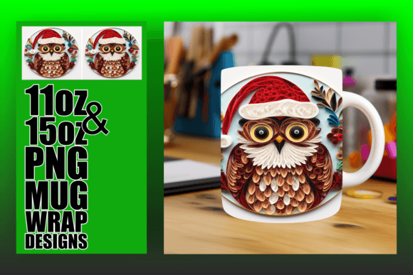 Download Snowy Owl Christmas Mug Art - Christmas mug Collection