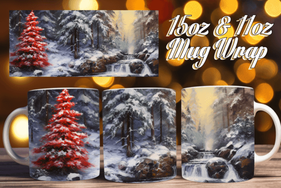Download Vibrant Christmas Mug Art - Christmas mug Collection