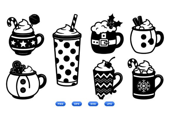 Download Cozy Christmas Mug Clipart - Christmas mug Collection