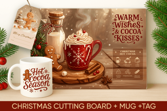 Download Christmas Cutting Board, Christmas Mug - Christmas mug Collection