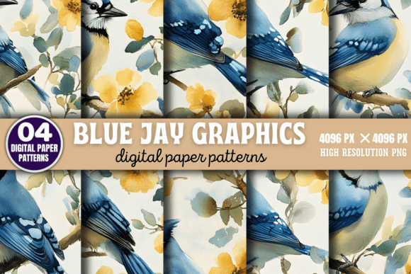 Download Blue Jay Graphics Patterns 5 - Graphic Collection